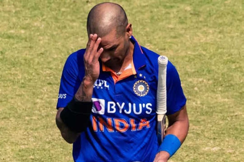 IND vs NZ Shikhar Dhawan pain