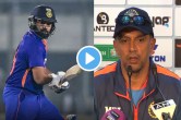 Rohit Sharma score 51 run with big Thumb injury rahul dravid reaction