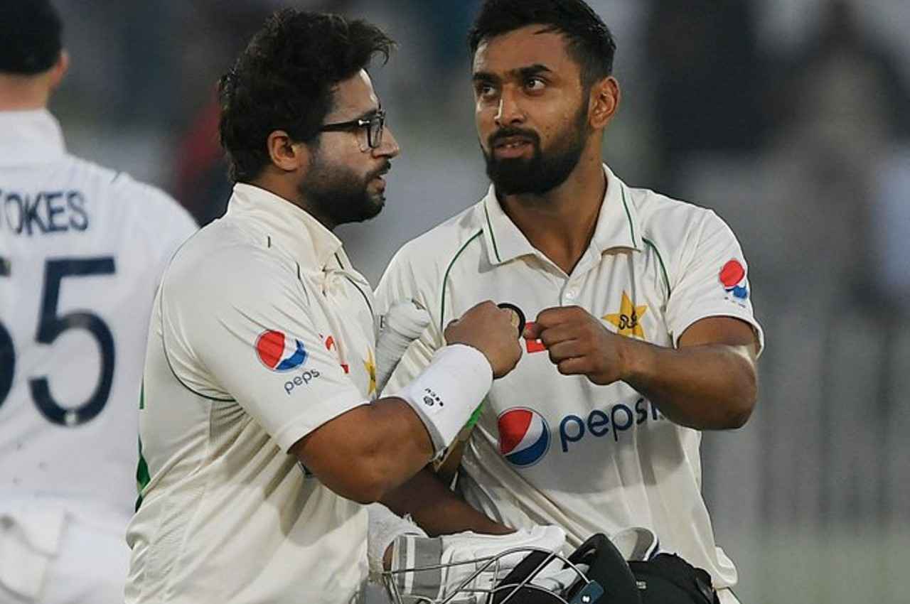 Abdullah shafique became first pakistan player most runs in 14 test innings