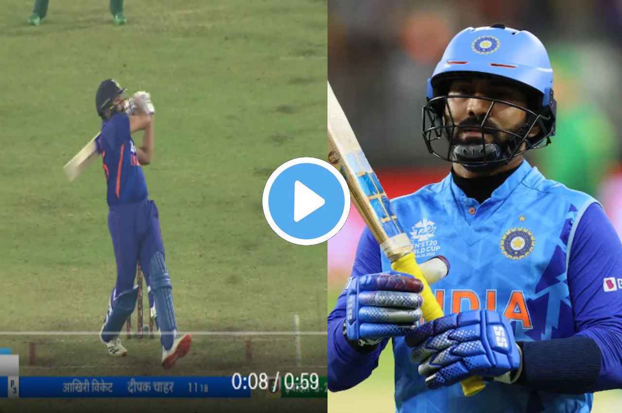 IND vs BAN Rohit Sharma hits 5 sixes with broken hand Dinesh Karthik reacts on Captain Rohit Sharma