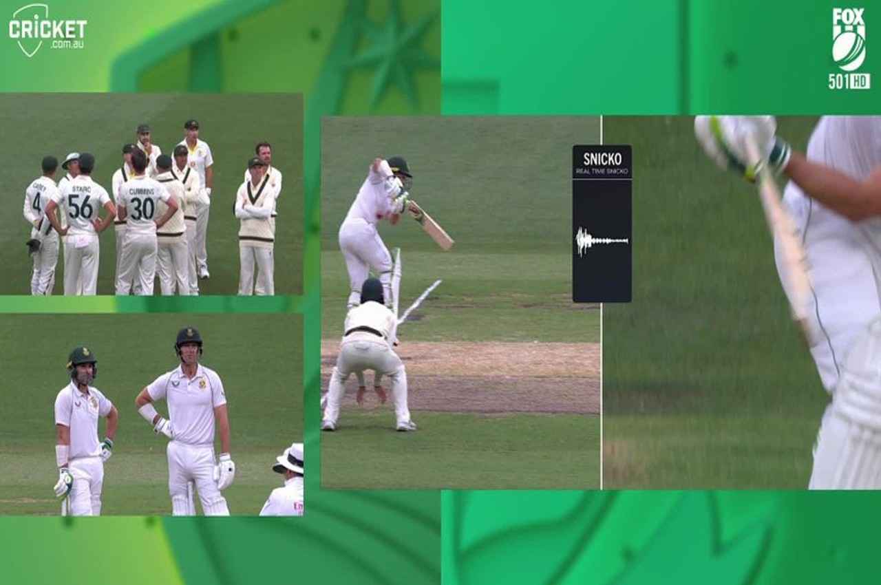 AUS vs SA: पैट कमिंस ने तूफानी गेंद से दिया Dean Elgar को गच्चा, शून्य पर ही कर दिया खेल, देखें