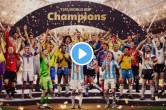 Lionel Messi Dance video after wining fifa world cup 2022