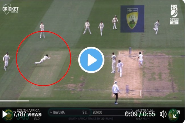 AUS vs SA Khaya Zondo run out Amazing throw by Travis Head