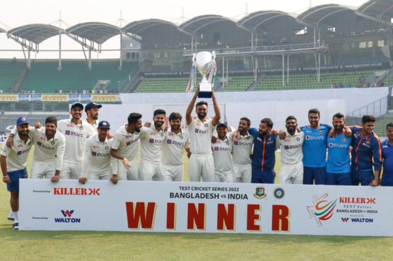 WTC 2023 Final Team India gains big advantage after clean sweep BAN in test series