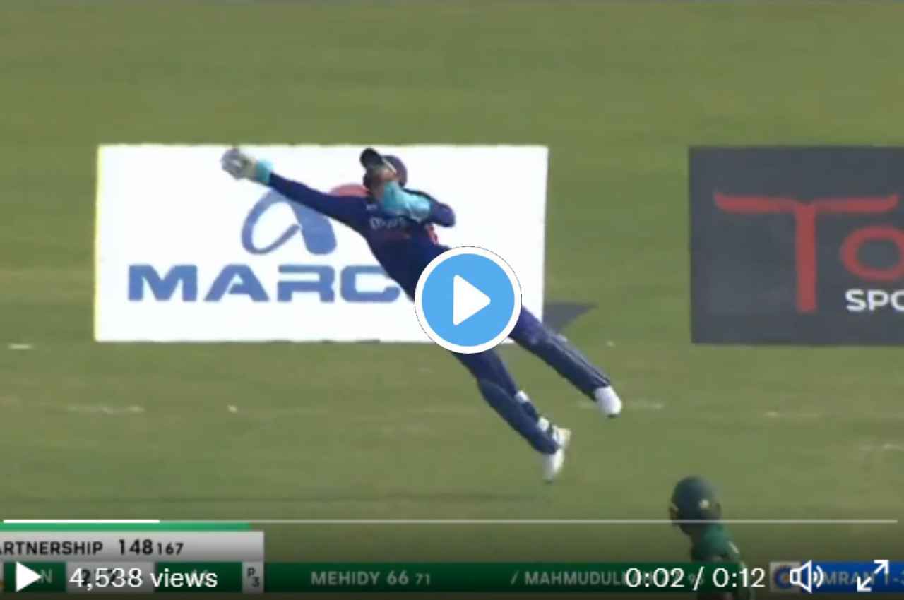 IND vs BAN Umran Malik trapped Mahmudullah KL Rahul take wonderful catch