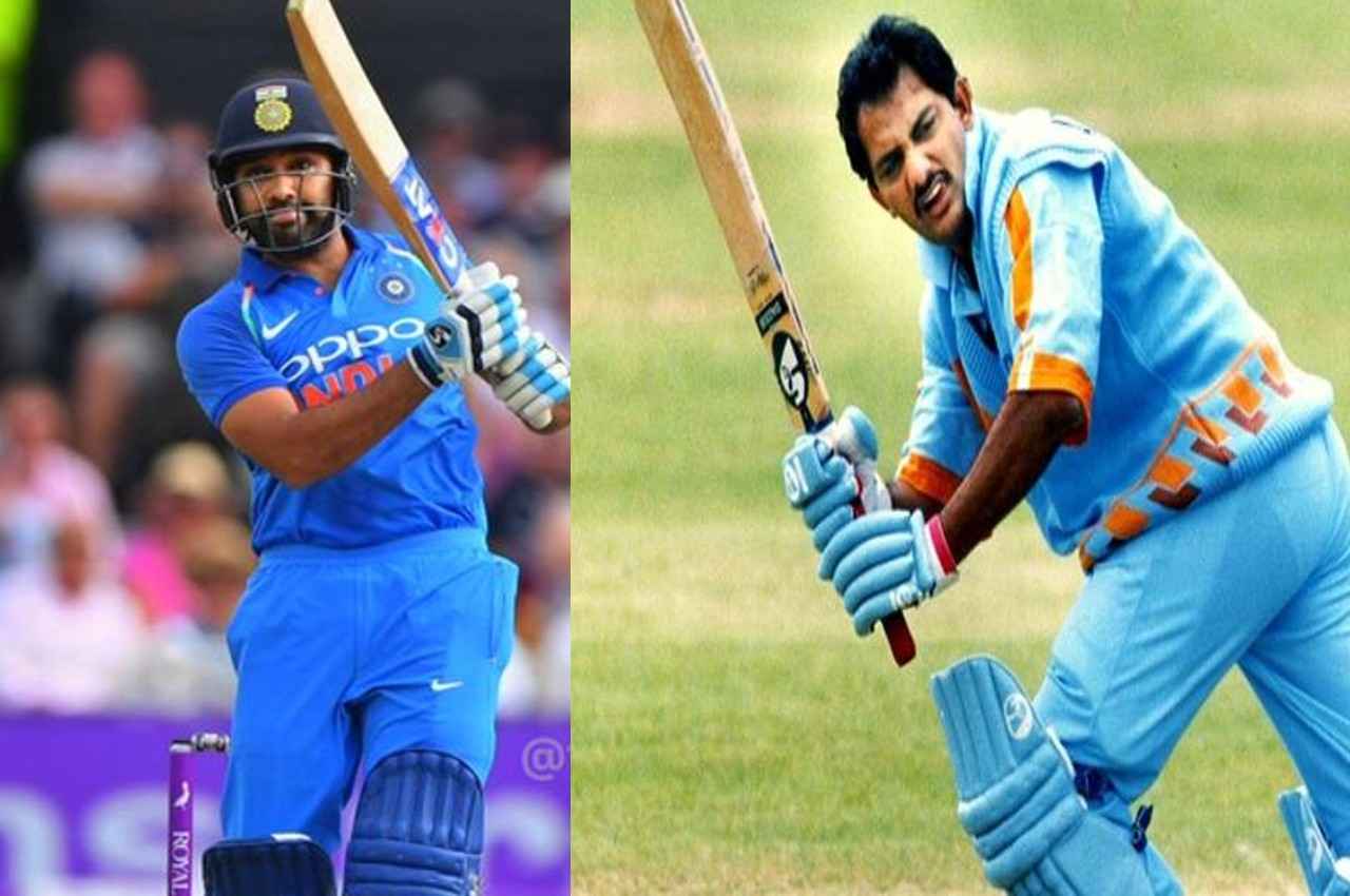 Rohit Sharma left behind Mohammad Azharuddi Rohit Sharma left behind Mohammad Azharuddi