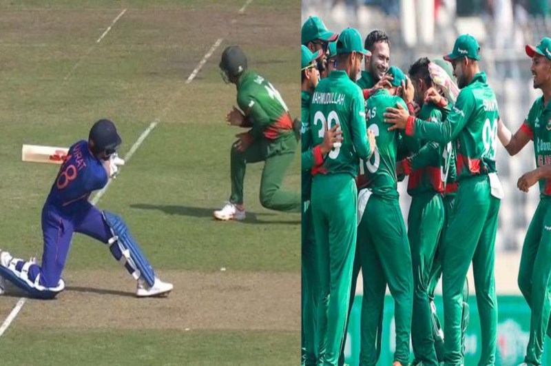 IND vs BAN 1st odi update India all out on 186 run cricket score live