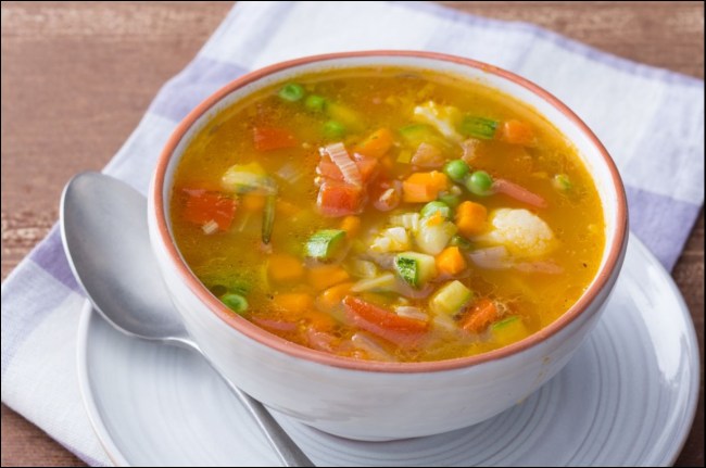 Winter Vegetable Soup, Winter Soup