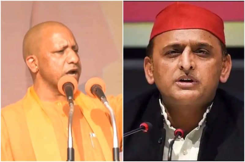 Yogi Adityanath and Akhilesh Yadav