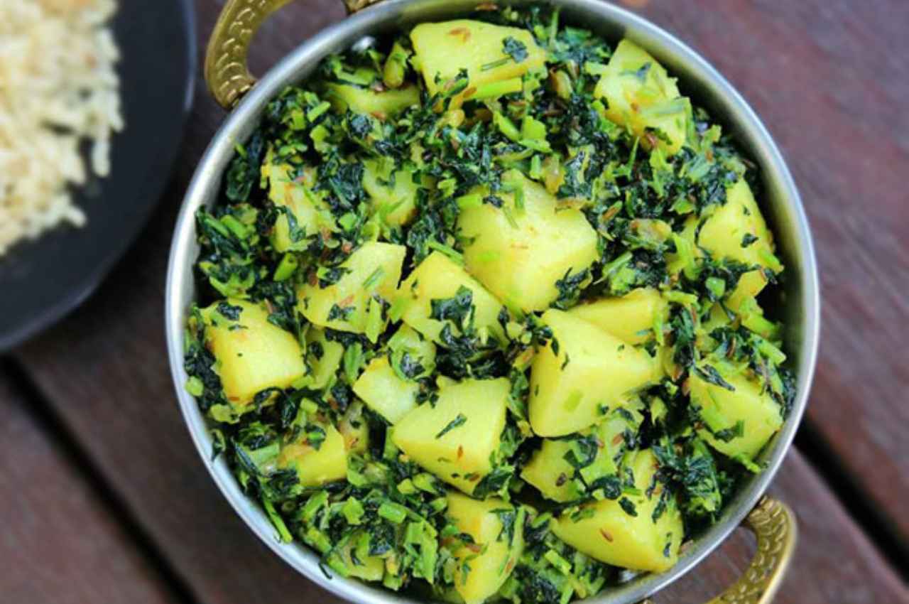 aloo methi recipe