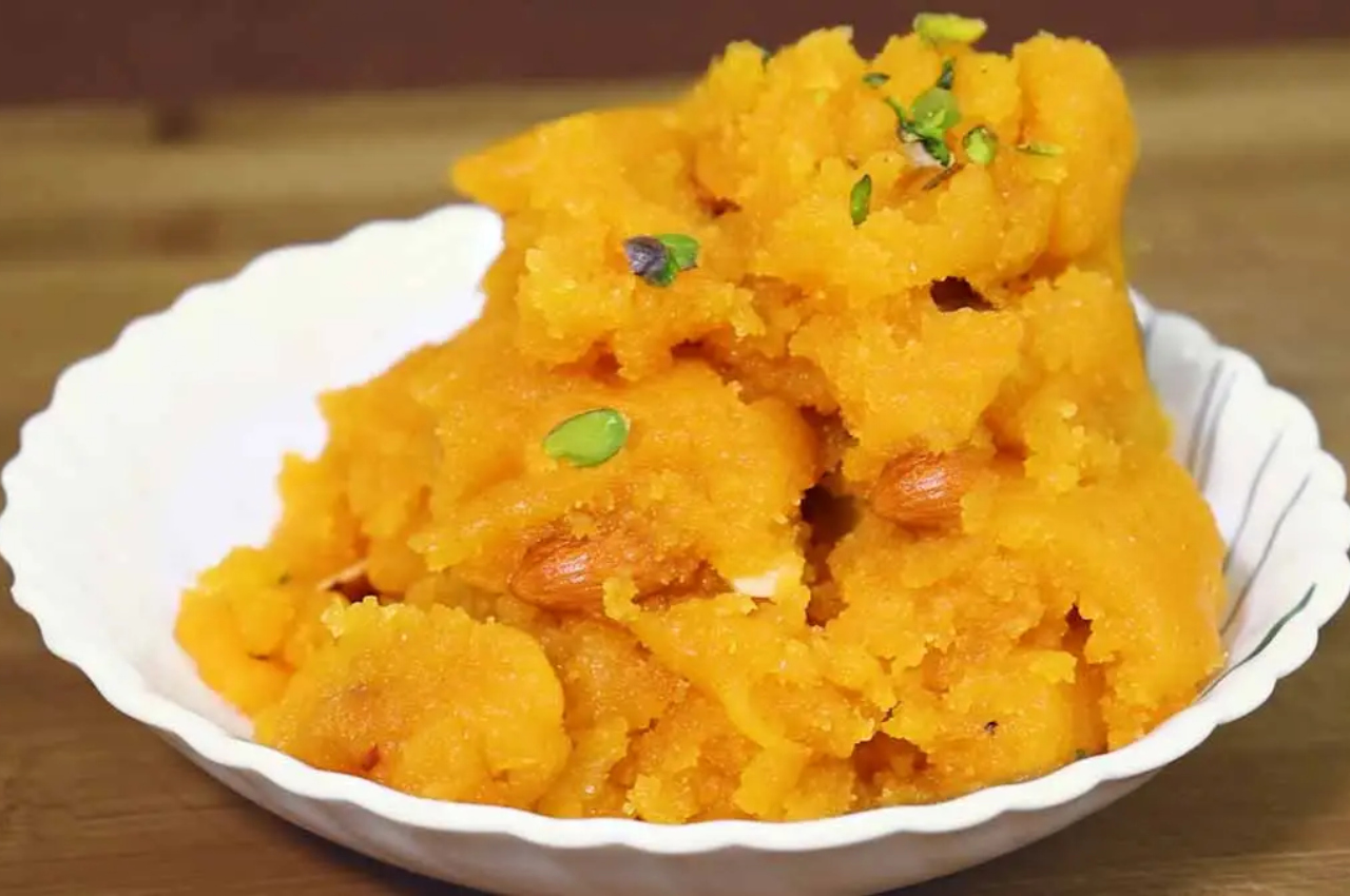 besan halwa recipe