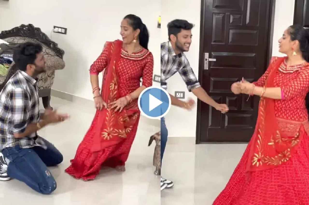 Viral Video: सपना चौधरी के जैसे ठुमके लगाती नजर आईं ये भाभी, देवर के साथ घाघरा चोली में बिखेरे जलवे