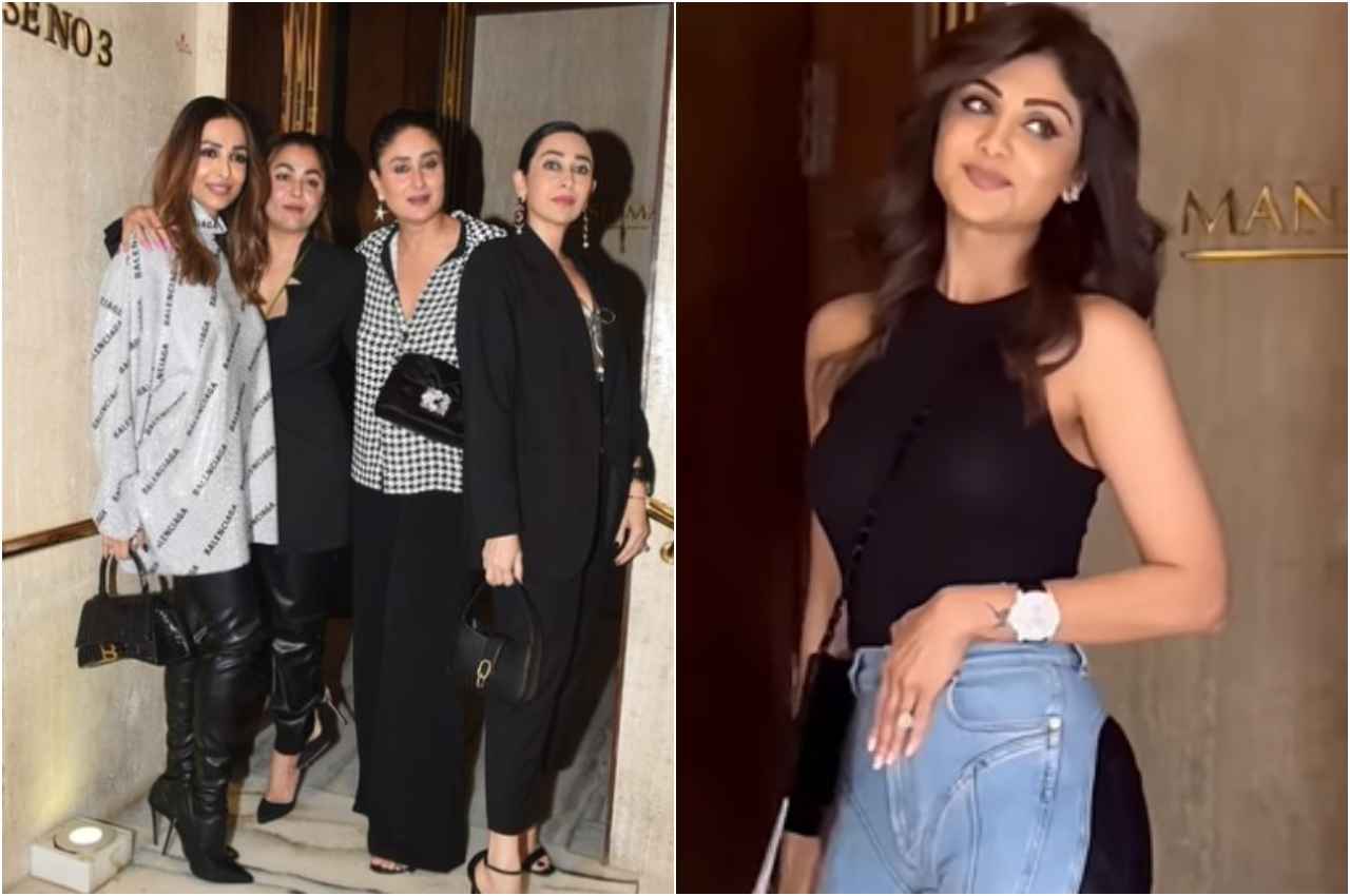 Manish Malhotra B'day Bash: करीना कपूर से लेकर शिल्पा शेट्टी तक हसीनाओं ने यूं बिखेरा जलवा