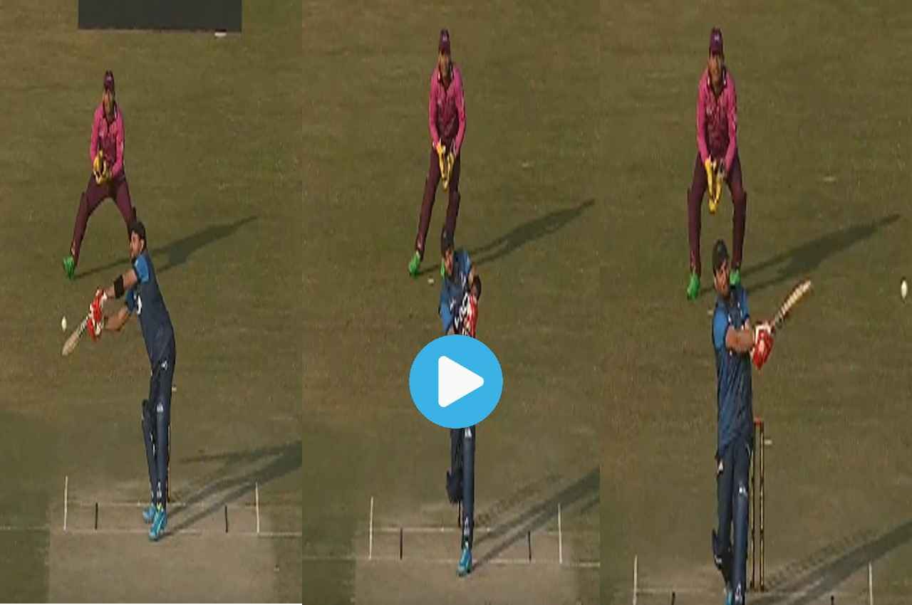shahid afridi hit a mighty six