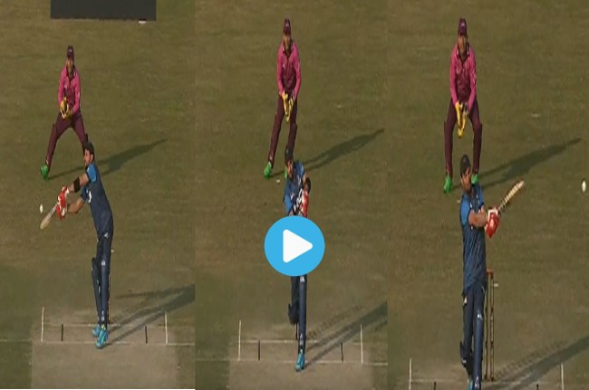 shahid afridi hit a mighty six