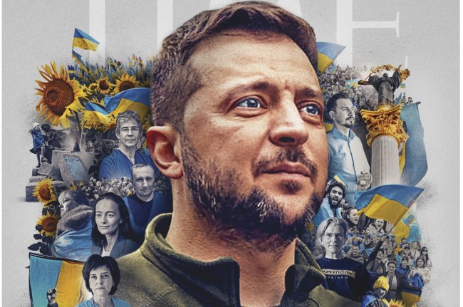 time magazine person of the year 2022 volodymyr zelensky