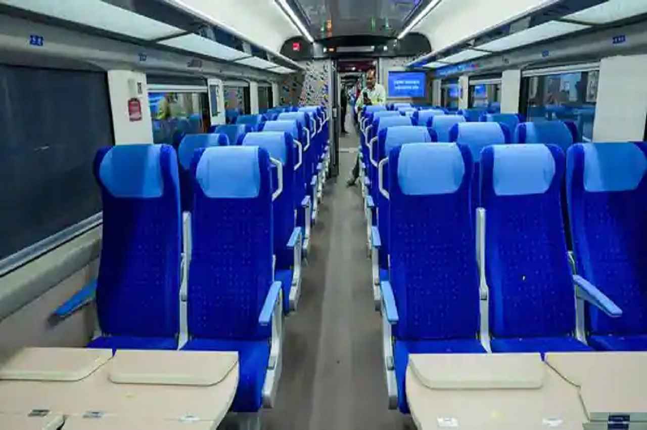 vande bharat seat