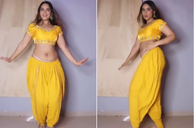 वायरल डांस ऑन बलम धीरे चलो सॉन्ग