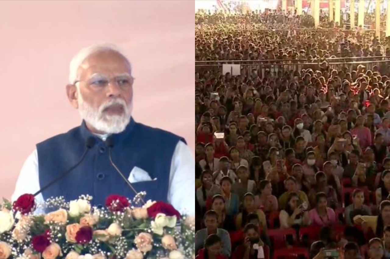 हुबली में रोड शो के दौरान माला लेकर पीएम मोदी के बेहद करीब पहुंचा युवक, सुरक्षा में भारी चूक, देखें वीडियो