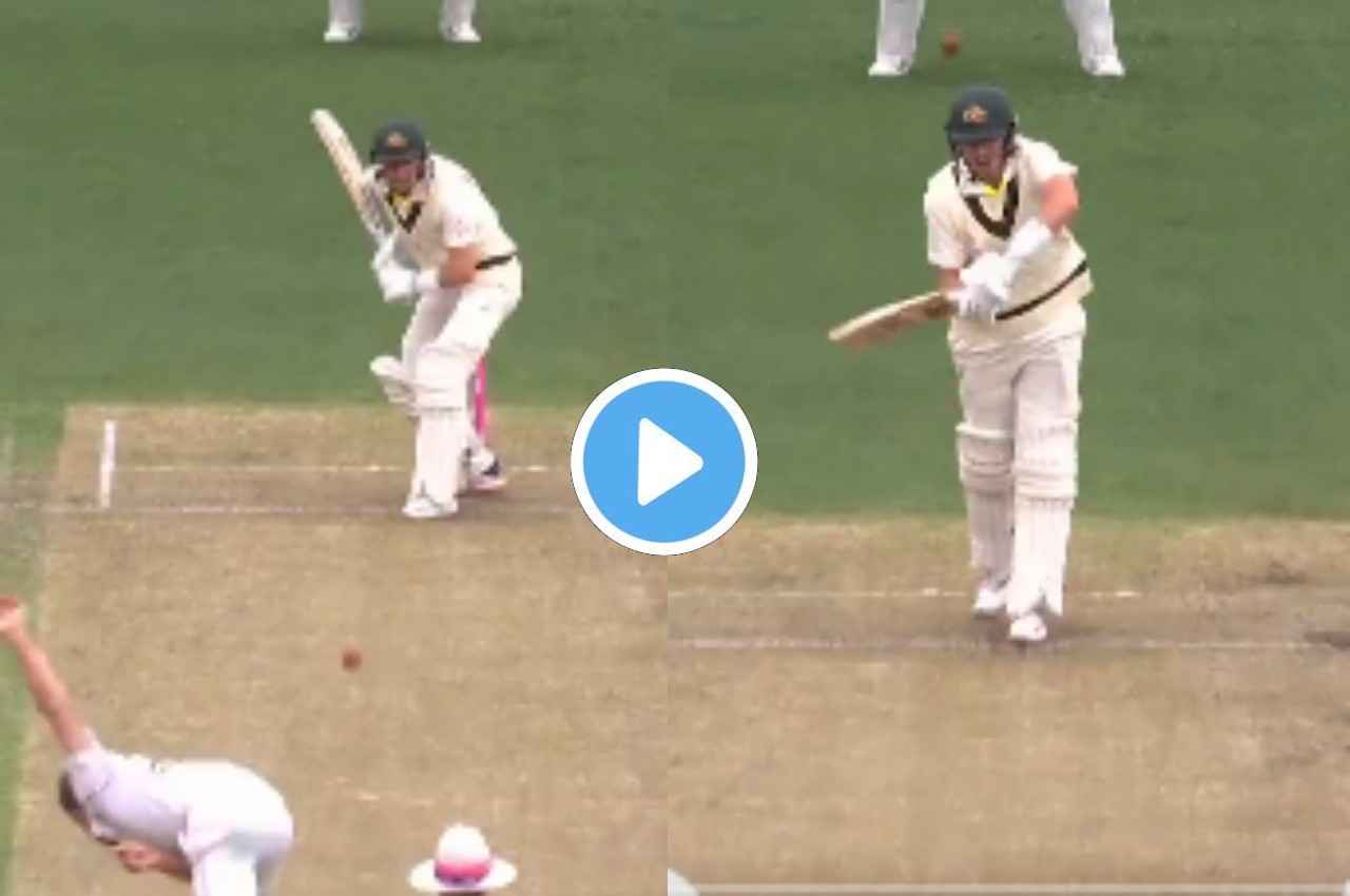 AUS vs SA: टप्पा पड़ते ही हवा में उछली Anrich Nortje की गेंद, हैरान रह गए Marnus Labuschagne, देखें वीडियो