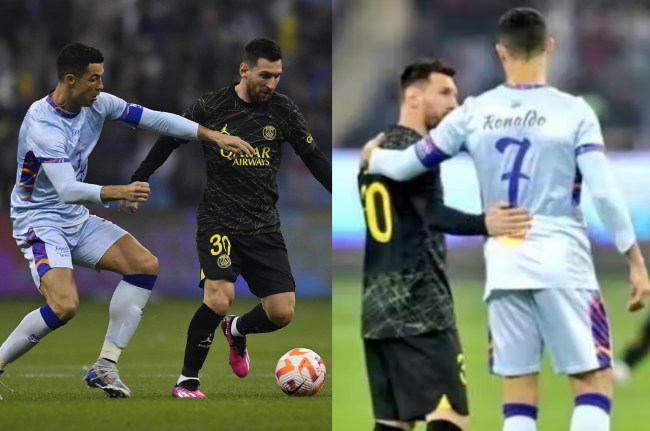 Al-Nassr vs PSG Cristiano Ronaldo Lionel Messi
