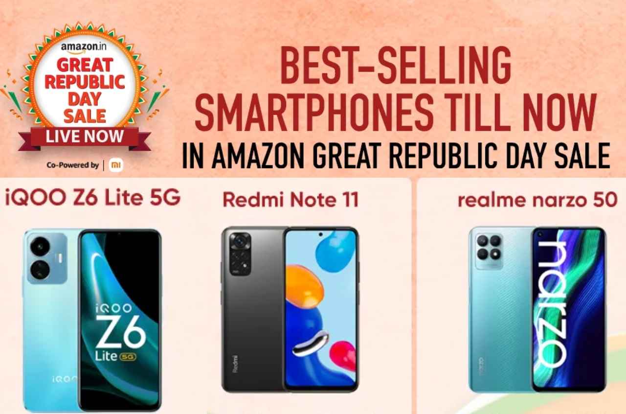 Amazon Great Republic Day Sale: 15 हजार रुपये से कम में आने वाले ये हैं बेस्ट Smartphone, देखें लिस्ट...