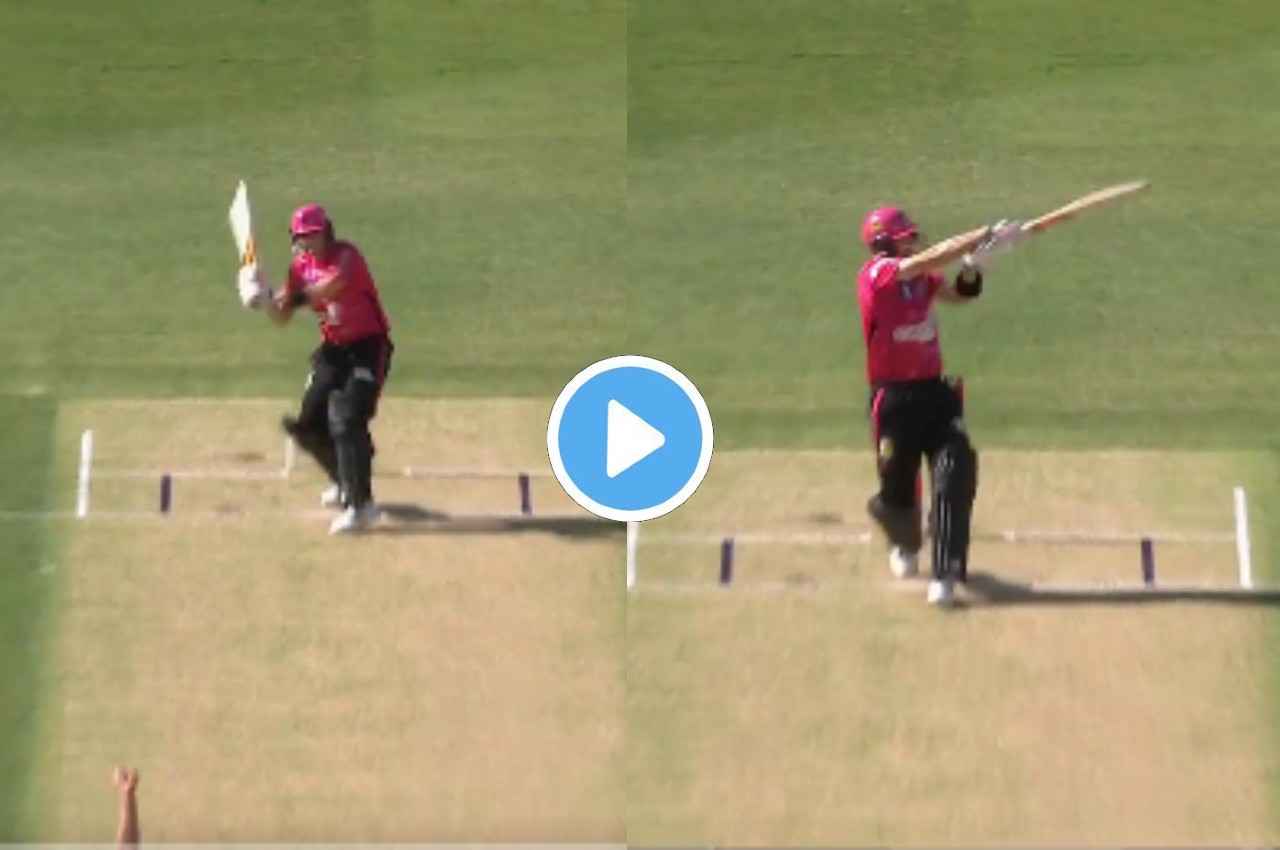 BBL 2022-23 Steve Smith Perth Scorchers vs Sydney Sixers