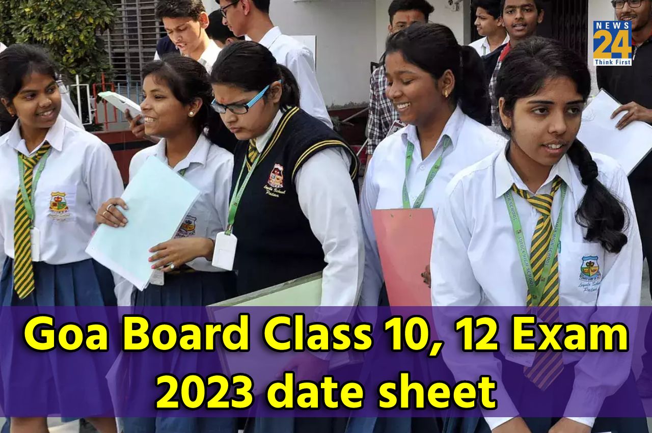Goa Board Class 10, 12 Exam 2023 date sheet