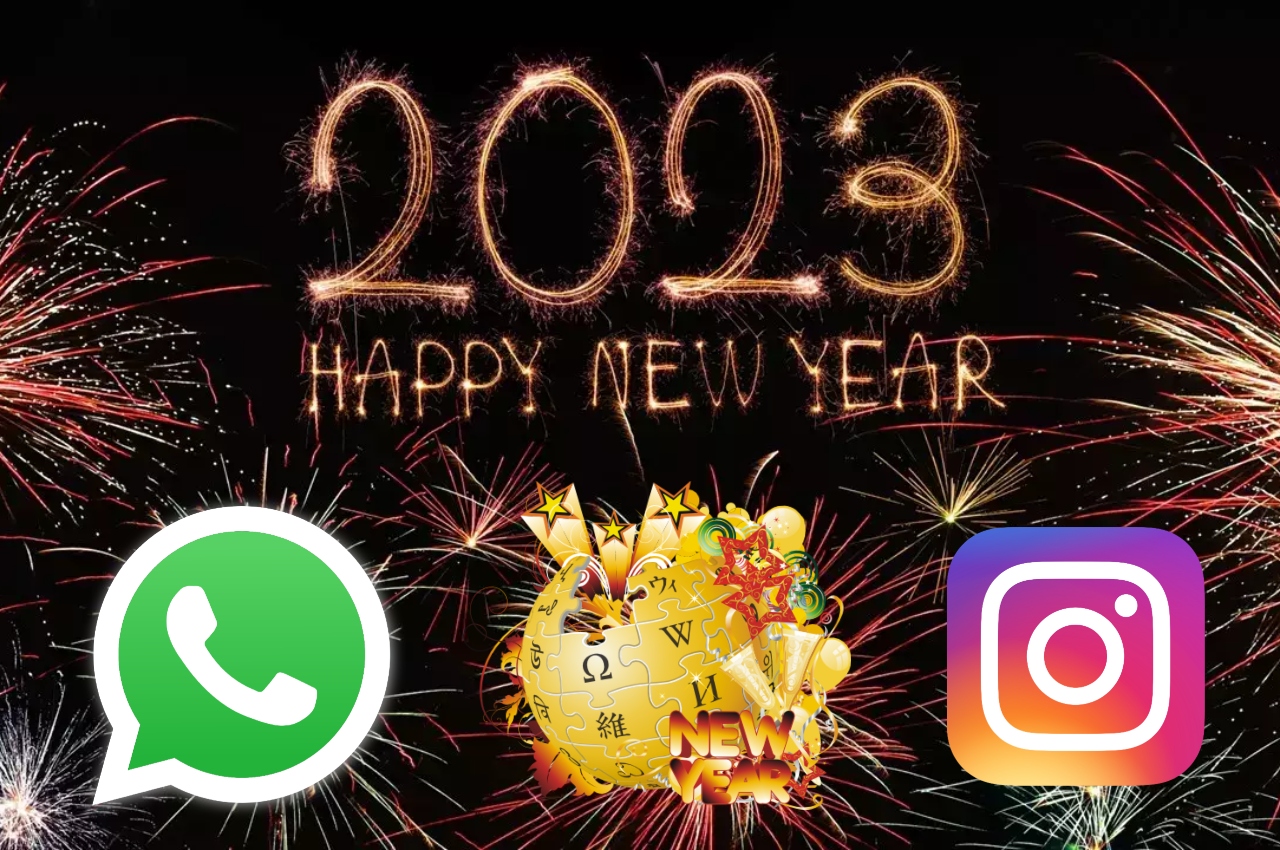 Happy New Year 2023 Wish, Happy New Year Stickers