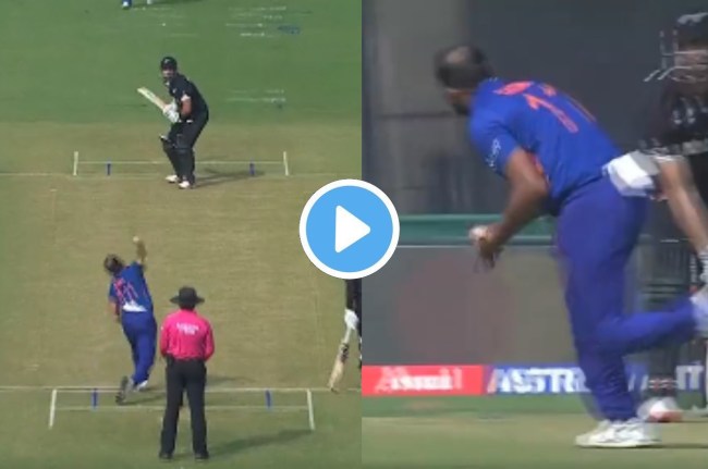 IND vs NZ 2nd ODI Mohammad Shami Daryl Mitchell