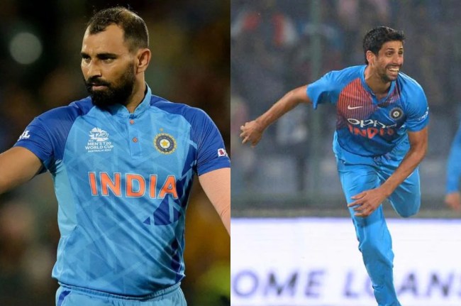 IND vs NZ 2nd ODI Mohammed Shami Ashish Nehra IND vs NZ 2nd ODI Mohammed Shami Ashish Nehra