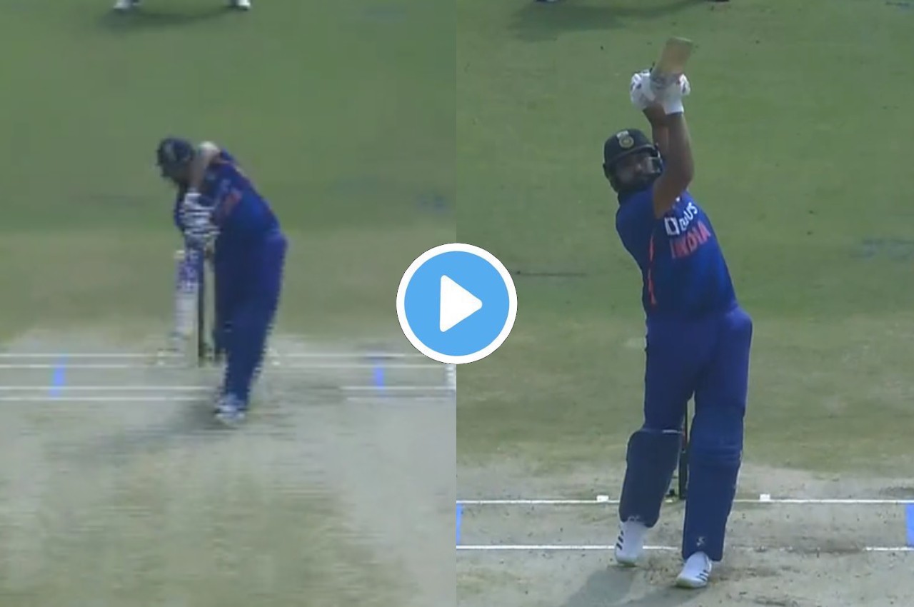 IND vs NZ 3rd ODI Rohit Sharma Six
