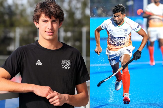 IND vs NZ Hockey Sean Findlay IND vs NZ Hockey Sean Findlay