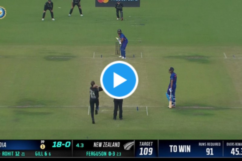 IND vs NZ Rohit Sharma Six
