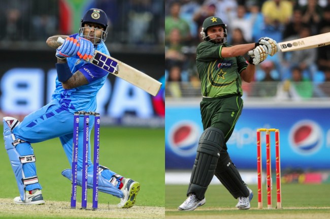 IND vs SL 1st T20 Suryakumar Yadav Shahid Afridi