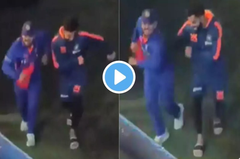 IND vs SL Virat Kohli Ishan Kishan dance