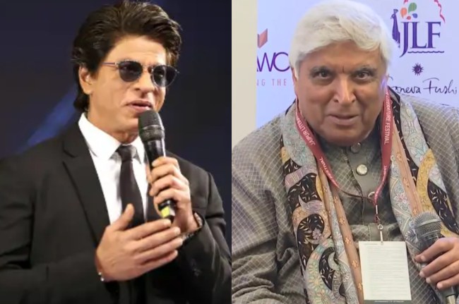 JLF 2023 Javed Akhtar shah rukh khan