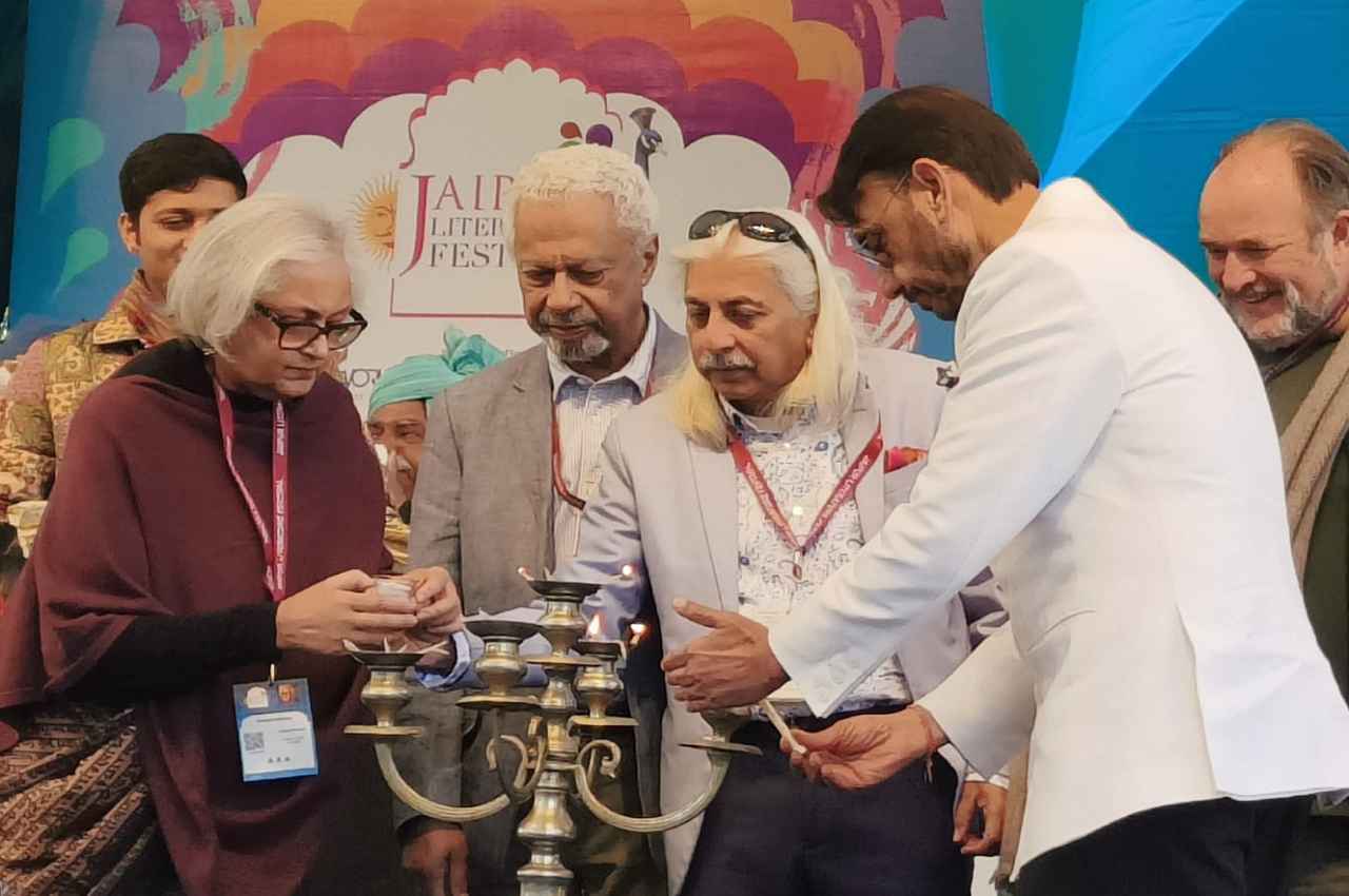 Rajasthan Hindi News: JLF का आज से आगाजः राजीव शुक्ला, गुलजार समेत 350 हस्तियां होंगी शरीक