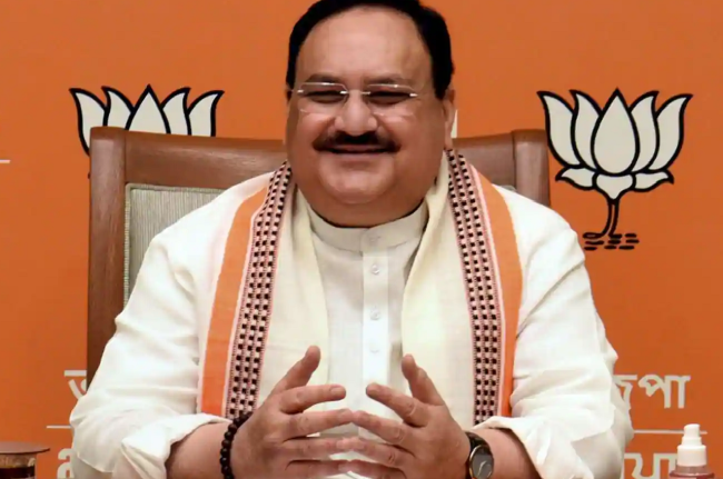 JP Nadda In Jaipur