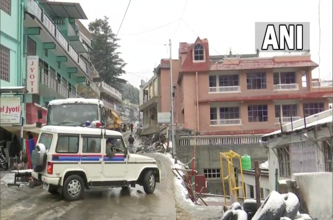 Joshimath Snowfall