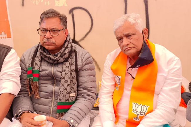 Kirodi Lal Meena, Satish Poonia Kirodi Lal Meena, Satish Poonia