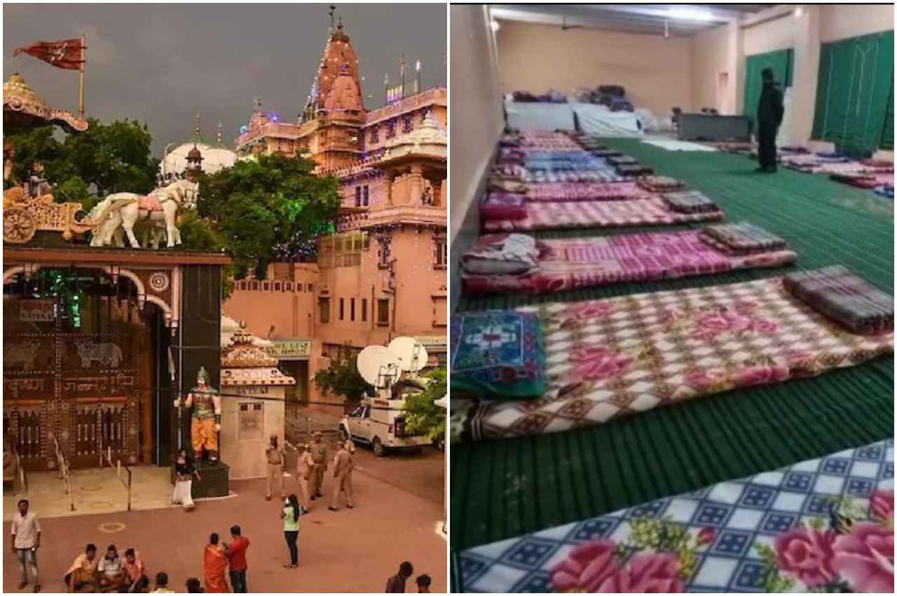 कड़ाके की ठंड में लोगों को बचाने के श्रीकृष्ण जन्मभूमि ट्रस्ट की पहल, शेल्टर होम में 200 बेड के साथ की ये खास व्यवस्था
