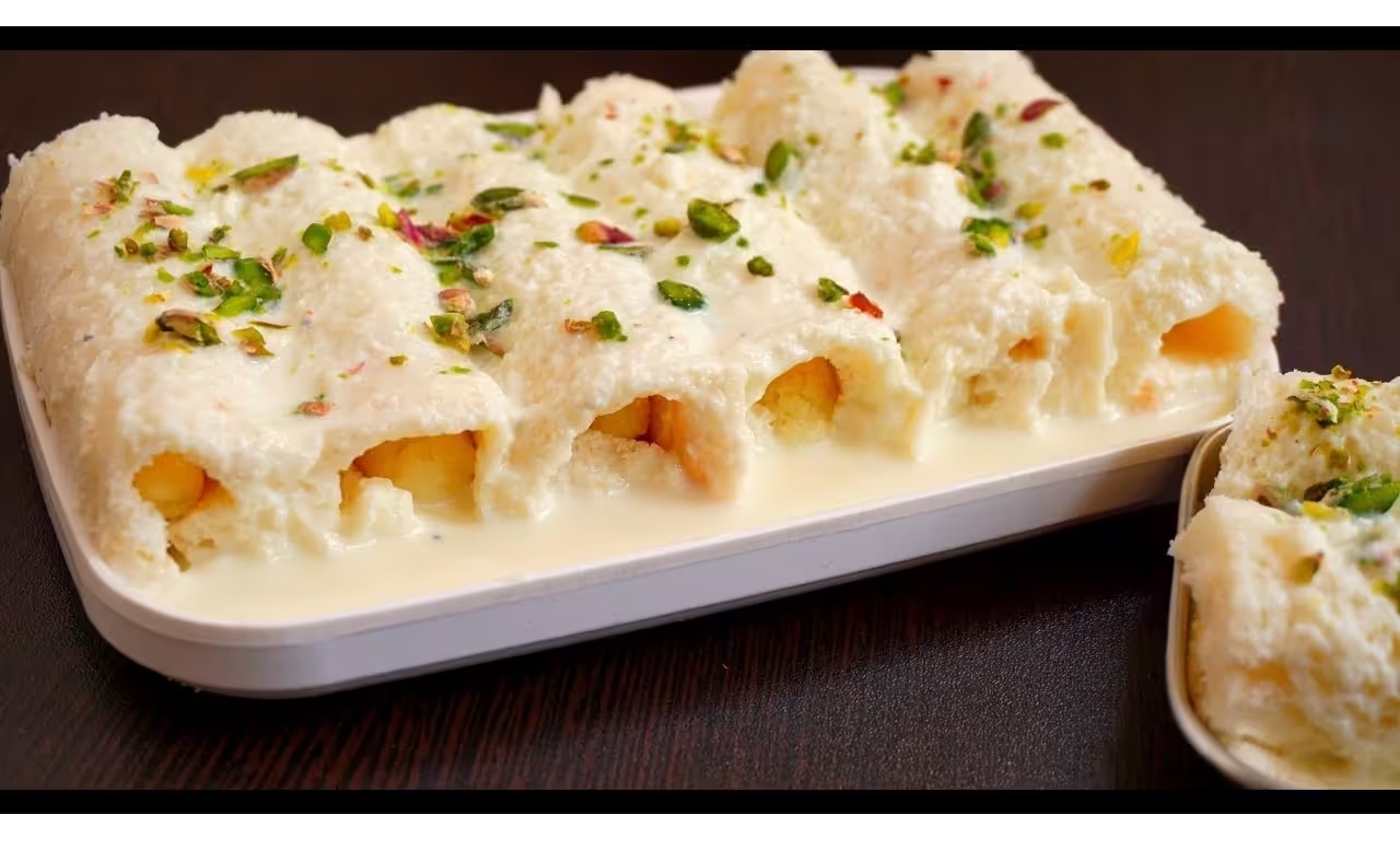 Malai Roll, Instant sweet dish