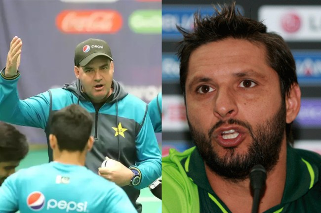 Mickey Arthur Shahid Afridi