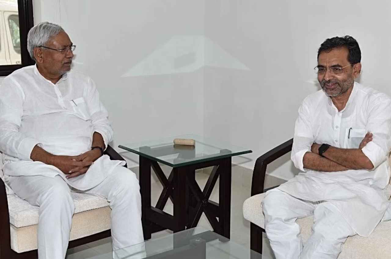 'बड़ा अच्छा कहा भाई साहब, अपना हिस्सा छोड़कर कहां जाएं...' बिहार में आमने-सामने आए नीतीश और कुशवाहा