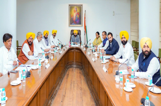 Punjab Cabinet Meeting