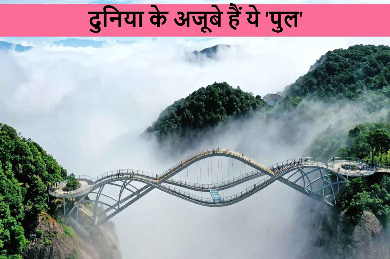 Wonders of World: दुनिया के ये 10 पुल हैं अपने आप में 'अजूबा', विदेशों से सिर्फ इन्हें ही देखने आते हैं लाखों लोग, देखें Photos
