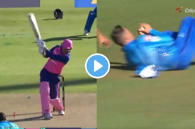 SA 20 2023 Jofra Archer George Linde catch SA 20 2023 Jofra Archer George Linde catch