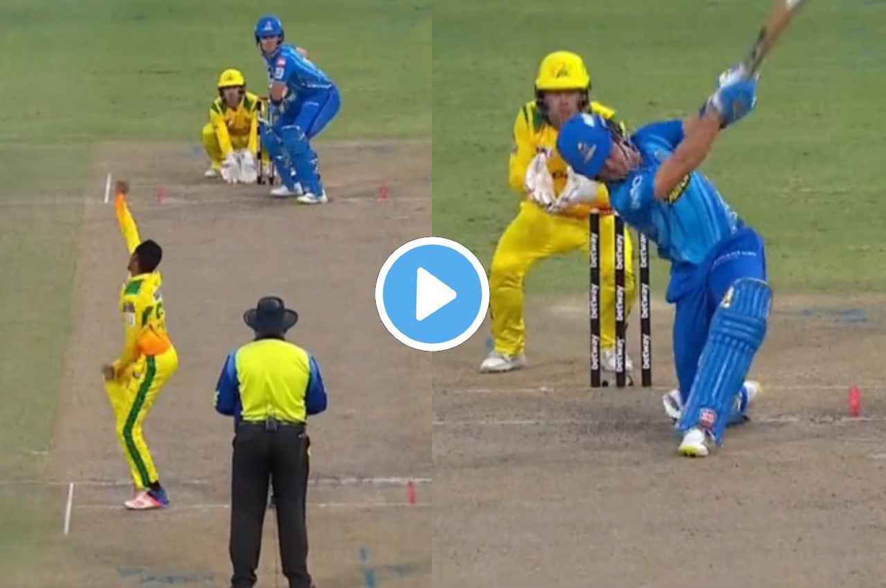 SA20: Dewald Brevis ने खड़े-खड़े खेला 'नो लुक शॉट', जड़ दिया गगनचुंबी छक्का, देखें वीडियो