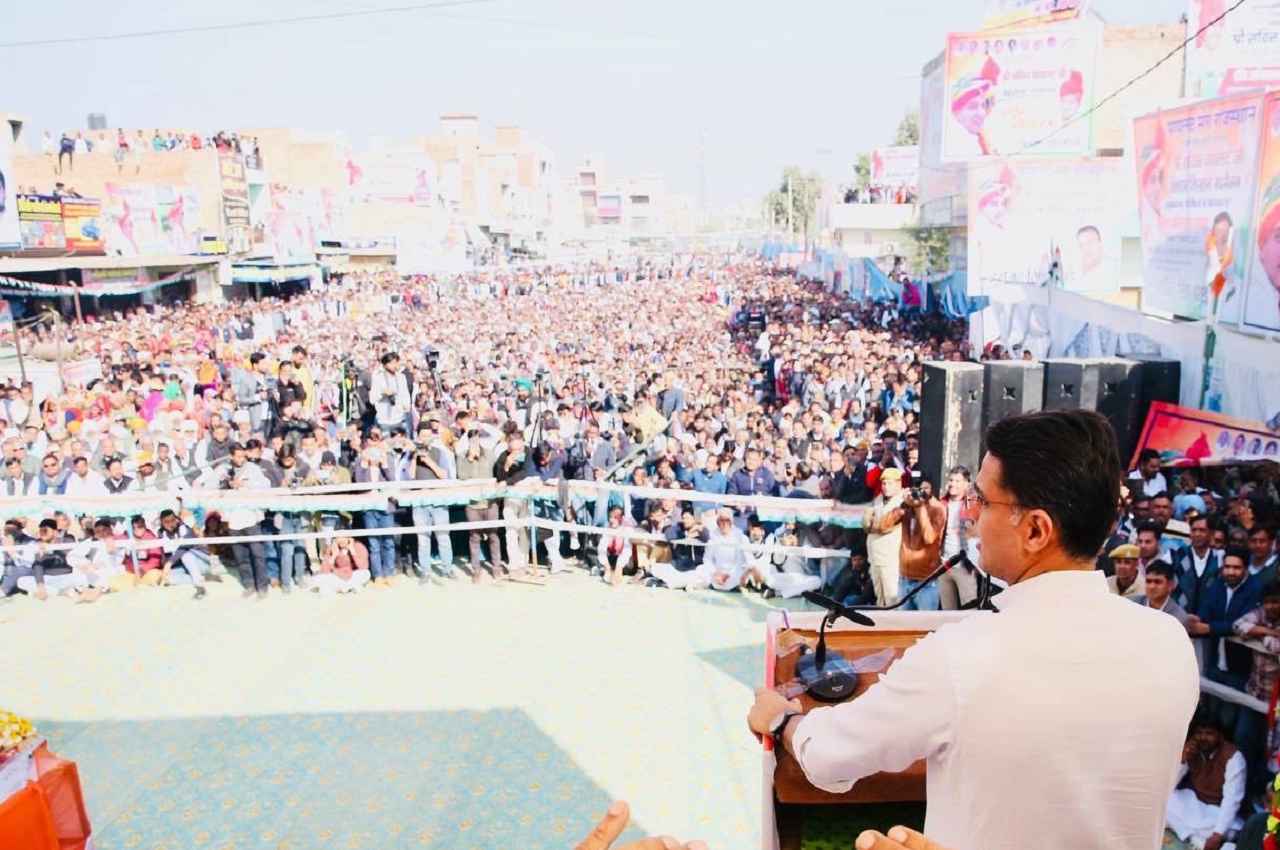 Rajasthan Politics : पीलीबंगा पहुंचे पायलट ने अपनी ही सरकार को घेरा, उठाए ये सवाल